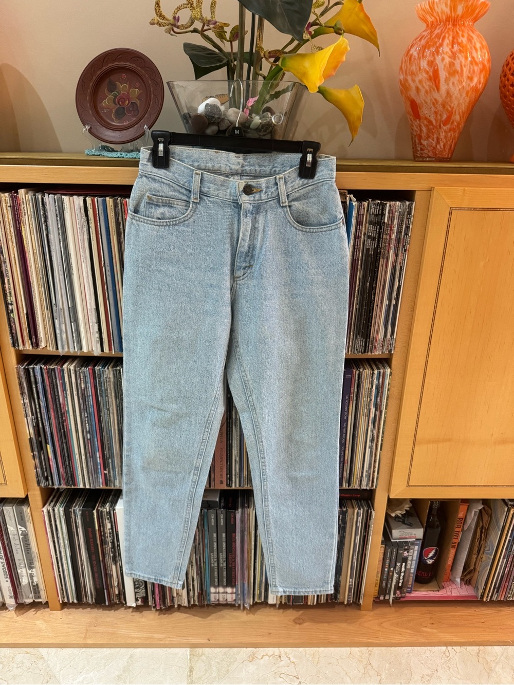 DRAMATIC PRICE DROP: NWOT, VINTAGE LEE High-Rise Light Blue Women’s Jeans, 7M